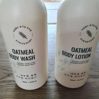 (주)에네스티 내추럴 촉촉  오트밀 바디로션 500ml — 4.5점을 준 리뷰어가 2020년 3월 올린 사용 사진