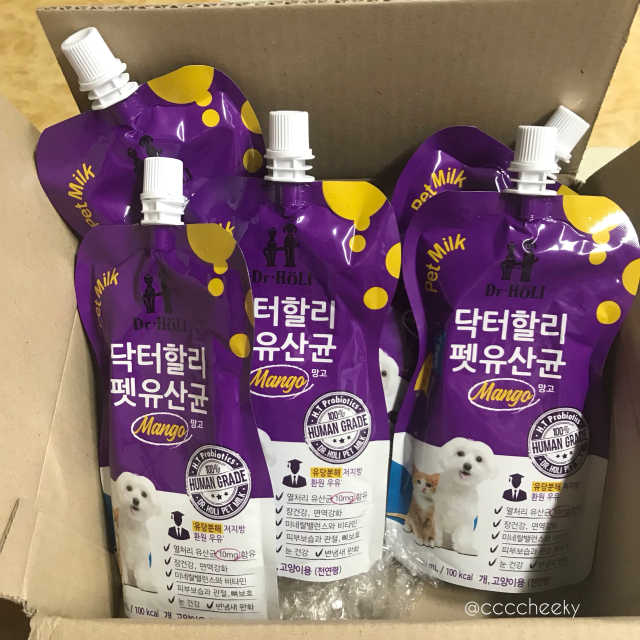 닥터할리 펫유산균 5ea 리뷰 사진
