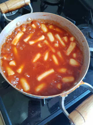 미쓰리떡볶이 just 10 min 패키지 — 5점을 준 리뷰어가 2018년 5월 올린 사용 사진