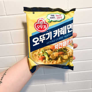 오뚜기카레면 2차 모집 — 5점을 준 리뷰어가 2019년 2월 올린 사용 사진