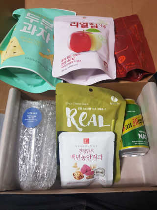 [맘마레시피] 맛과 건강이 한가득, 간식박스 2종 택1 — 5점을 준 리뷰어가 2019년 11월 올린 사용 사진