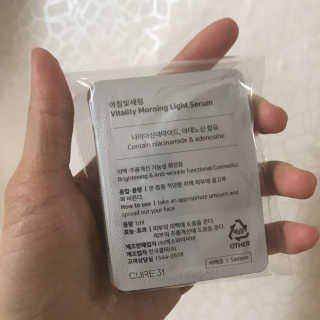 큐어31 THE AWAKEN 새벽숨토너 — 5점을 준 리뷰어가 2019년 1월 올린 사용 사진