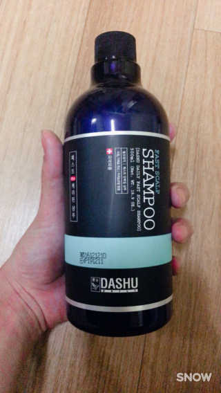다슈코리아 다슈 데일리 패스트 한방 두피 샴푸 500ml — 3.5점을 준 리뷰어가 2017년 3월 올린 사용 사진