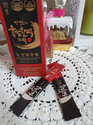메이준뉴트리 박경호의 홍삼활력스틱 10ml x 30포 — 4.5점을 준 리뷰어가 2020년 2월 올린 사용 사진