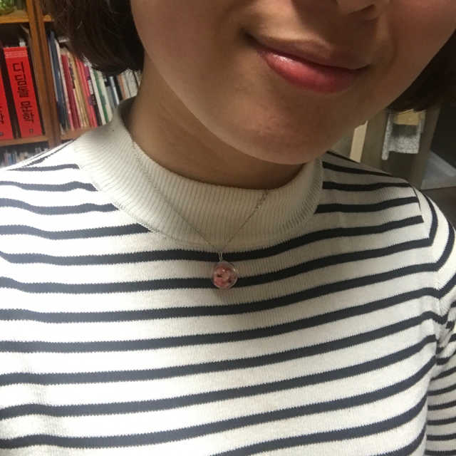 레인보우 플라워 (안개꽃 목걸이) 리뷰 사진