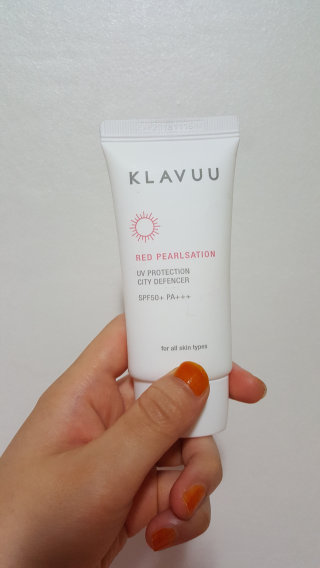 클라뷰 씨티 디펜서 SPF50 PA+++ — 4점을 준 리뷰어가 2016년 8월 올린 사용 사진