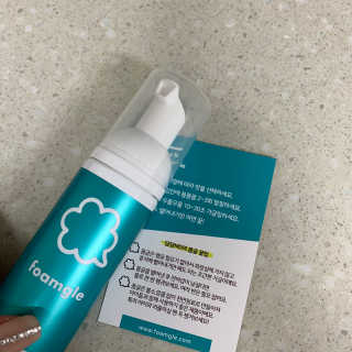 폼글 I foamgle [폼글] 거품가글 50ml 3종 - 민트, 라벤더, 라즈베리 — 5점을 준 리뷰어가 2019년 11월 올린 사용 사진