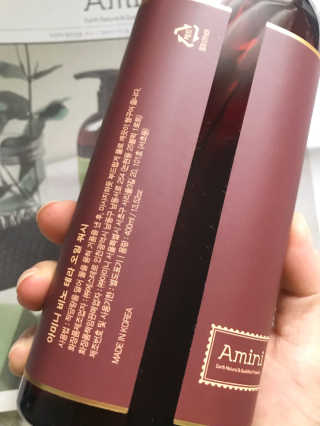 아미니 비노테라 오일워시 400ml 대용량 — 5점을 준 리뷰어가 2019년 9월 올린 사용 사진