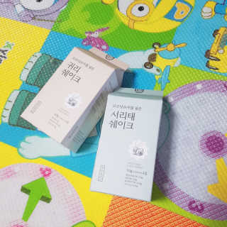 착한습관 귀리쉐이크와 서리태쉐이크 — 5점을 준 리뷰어가 2018년 8월 올린 사용 사진