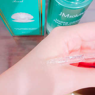 JM솔루션 청광 마린 진주 딥 모이스처 앰플 세럼 펄 — 5점을 준 리뷰어가 2018년 11월 올린 사용 사진
