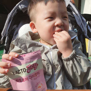락토조이 구미젤리 복숭아맛 — 5점을 준 리뷰어가 2019년 10월 올린 사용 사진