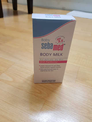세바메드 베이비 바디밀크 200ml — 5점을 준 리뷰어가 2019년 12월 올린 사용 사진