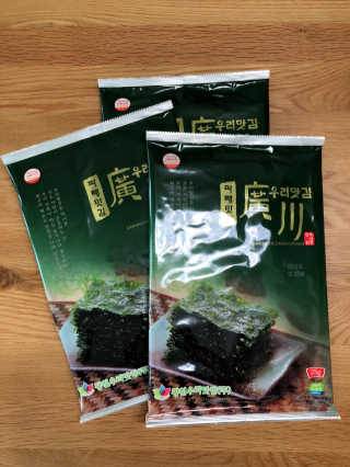 광천우리맛김 파래향 듬뿍, 바삭한 광천우리파래김 6매10봉 — 5점을 준 리뷰어가 2018년 4월 올린 사용 사진