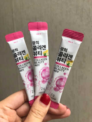 광희생활건강 광희 콜라겐뷰티 — 4.5점을 준 리뷰어가 2019년 12월 올린 사용 사진