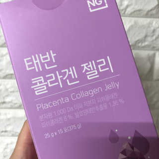 네츄럴굿띵스 태반 콜라겐 젤리 15포 — 4점을 준 리뷰어가 2019년 6월 올린 사용 사진