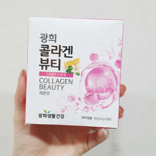 광희생활건강 광희 콜라겐뷰티 — 4점을 준 리뷰어가 2020년 1월 올린 사용 사진