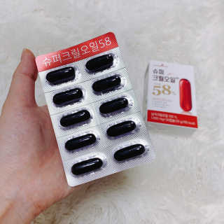메이준뉴트리 슈퍼 크릴 오일58 1000mg x 30캡슐 — 5점을 준 리뷰어가 2020년 3월 올린 사용 사진