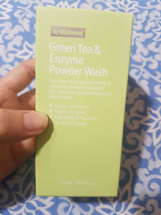바이 위시트랜드 Green Tea Powder Wash — 5점을 준 리뷰어가 2018년 1월 올린 사용 사진
