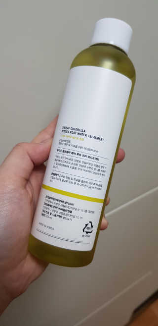 달리프 클로렐라 베러 루트 워터트리트먼트 200ml — 4.5점을 준 리뷰어가 2020년 2월 올린 사용 사진
