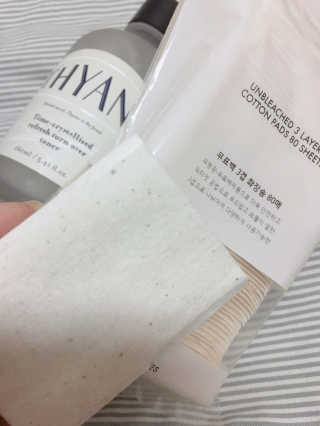 어반리브즈 프리미엄 화장솜 트라이얼 SET — 5점을 준 리뷰어가 2019년 8월 올린 사용 사진