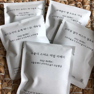 200ml 스페셜티 커피 드립백 프리미엄 패키지 샘플러 — 5점을 준 리뷰어가 2019년 8월 올린 사용 사진