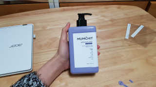 멈칫(MUMCHIT) 멜팅 바디로션 — 5점을 준 리뷰어가 2018년 11월 올린 사용 사진