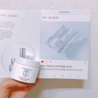 SN 에스엔 티크림 — 5점을 준 리뷰어가 2017년 12월 올린 사용 사진