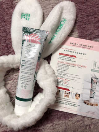 포레스트힐 그린 밸런스 클렌져 100ml + 토끼 헤어밴드 — 5점을 준 리뷰어가 2020년 1월 올린 사용 사진