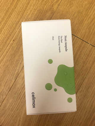 셀리맥스 노니 에너지 앰플 — 3.5점을 준 리뷰어가 2019년 7월 올린 사용 사진