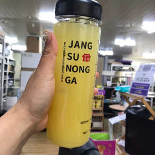 장수농가 리얼깔라만시 원샷 50ml 10팩+보틀 — 5점을 준 리뷰어가 2019년 4월 올린 사용 사진
