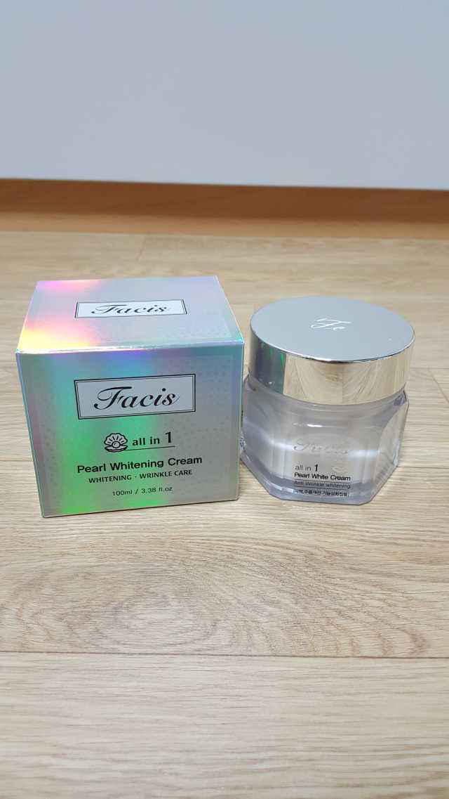 파시스 올인원 진주 화이트닝 크림 100ml 리뷰 사진