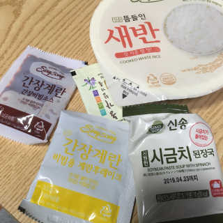 신송식품 신송 새반컵밥 4종 — 4.5점을 준 리뷰어가 2018년 6월 올린 사용 사진