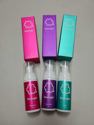 폼글 I foamgle [폼글] 거품가글 50ml 3종 - 민트, 라벤더, 라즈베리 — 4.5점을 준 리뷰어가 2019년 12월 올린 사용 사진