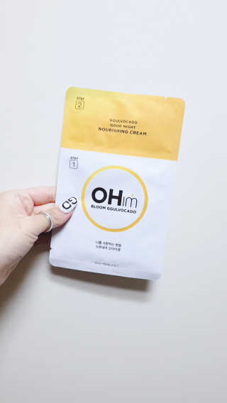 오아이엠 마스크팩 2종 _  꿀보카도 or 노니시카 — 3점을 준 리뷰어가 2019년 5월 올린 사용 사진