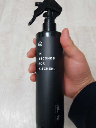 PEACE MOMENT 피스모먼트 인세컨즈포키친 320mL 천연살균소독제 — 5점을 준 리뷰어가 2019년 2월 올린 사용 사진