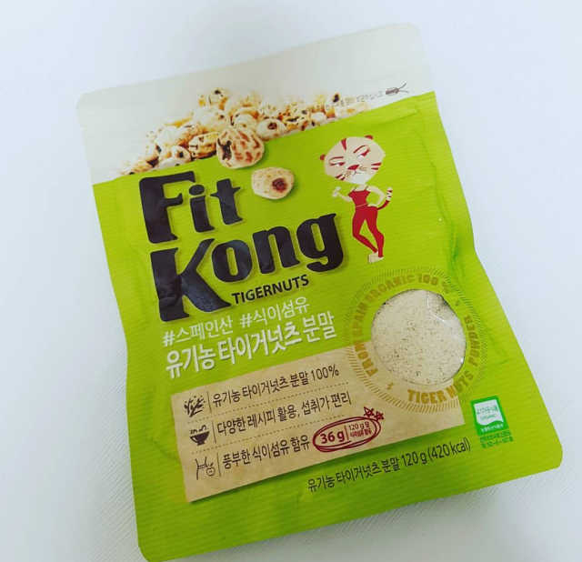 핏콩 유기농 타이거넛츠 분말 120g x 3팩 리뷰 사진