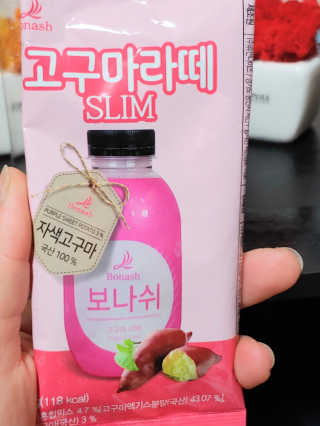 보나쉬슬림 고구마라떼 6pc+보틀 — 4점을 준 리뷰어가 2019년 6월 올린 사용 사진