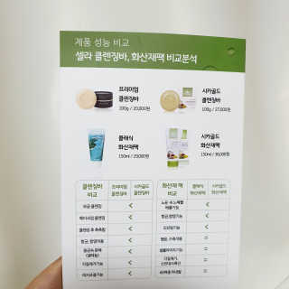플러스셀라 시카골드 클렌징바 화산재팩 세트 — 4.5점을 준 리뷰어가 2020년 3월 올린 사용 사진