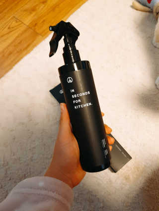 PEACE MOMENT 피스모먼트 인세컨즈포키친 320mL 천연살균소독제 — 5점을 준 리뷰어가 2019년 2월 올린 사용 사진