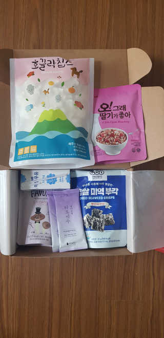 [맘마레시피] 맛과 건강이 한가득, 간식박스 2종 택1 — 5점을 준 리뷰어가 2019년 11월 올린 사용 사진