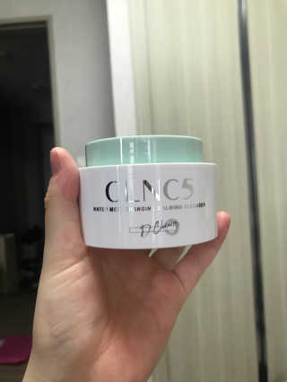 CLNC5 워터 멜트 체인징 클렌저 — 3.83점을 준 리뷰어가 2018년 7월 올린 사용 사진