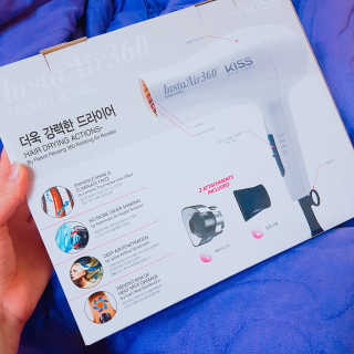 키스뉴욕 인스타에어 360 드라이기 — 4.67점을 준 리뷰어가 2018년 2월 올린 사용 사진