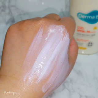 더마비 에브리데이 선블록 SPF50+ PA++++ — 3.83점을 준 리뷰어가 2019년 4월 올린 사용 사진