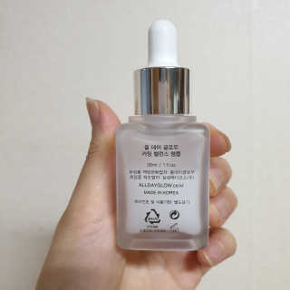 ALL DAY GLOW [올 데이 글로우] 카밍 밸런스 앰플 30ml — 5점을 준 리뷰어가 2019년 11월 올린 사용 사진