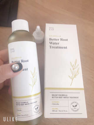 달리프 클로렐라 베러 루트 워터트리트먼트 200ml — 5점을 준 리뷰어가 2020년 1월 올린 사용 사진