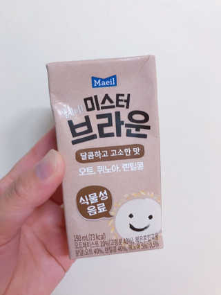 헤이미스터브라운 [매일유업] 헤이 미스터브라운 12개입 — 4점을 준 리뷰어가 2019년 9월 올린 사용 사진
