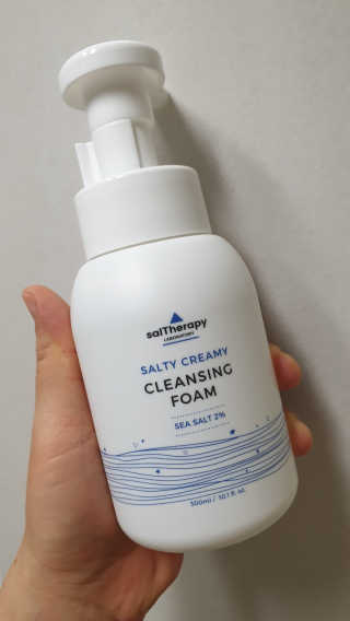솔테라피 솔티 크리미 클렌징폼 300ml — 5점을 준 리뷰어가 2019년 5월 올린 사용 사진