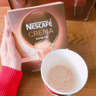 네스카페 코리아 네스카페 크레마 — 5점을 준 리뷰어가 2017년 12월 올린 사용 사진