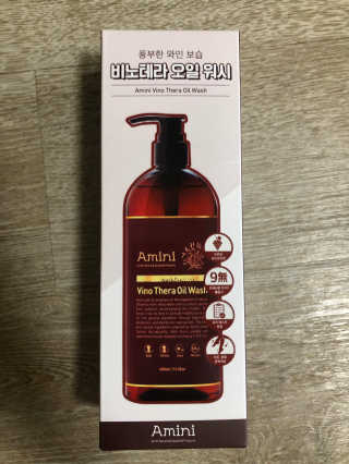 아미니 비노테라 오일워시 400ml 대용량 — 5점을 준 리뷰어가 2019년 9월 올린 사용 사진