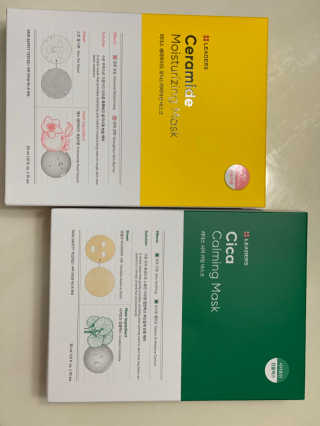 리더스코스메틱 리더스 세라마이드  + 시카 마스크 2종 — 5점을 준 리뷰어가 2020년 3월 올린 사용 사진